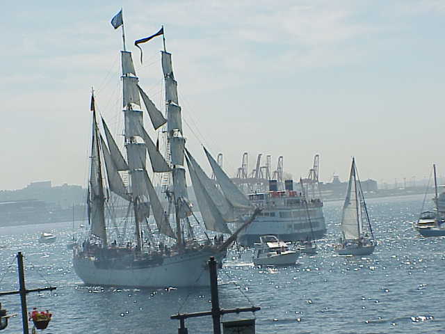    Europa, cruise ship, docks        Tall Ships Festival     Seattle